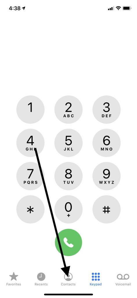 Agregue el número de código de país a los nombres de contactos