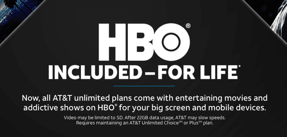 Puedes conseguir HBO con AT&T