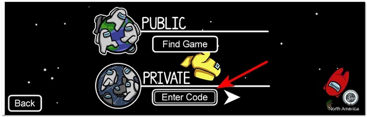 ir a la categoría privada entre nosotros