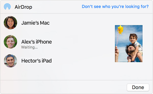 Cómo sincronizar iPhone con Mac de forma inalámbrica a través de Airdrop