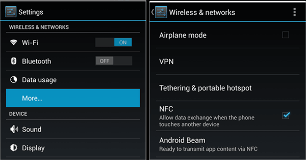 Cómo transferir datos del viejo Samsung al nuevo Samsung con NFC