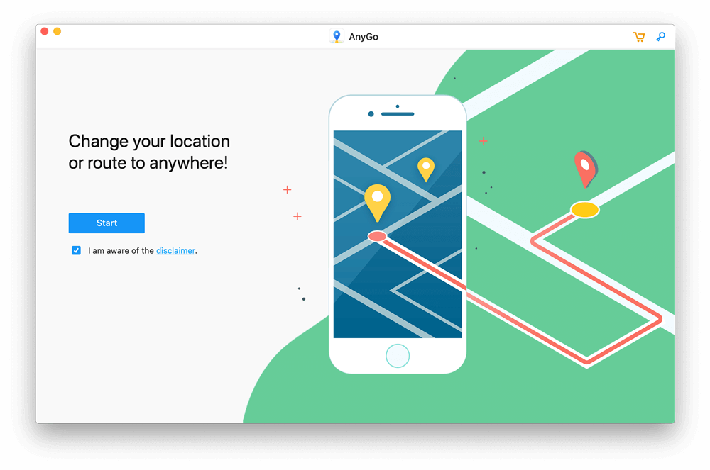 Registre la versión Mac de Itooltab Anygo