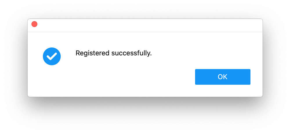 Registre la versión Mac de Itooltab Anygo 3