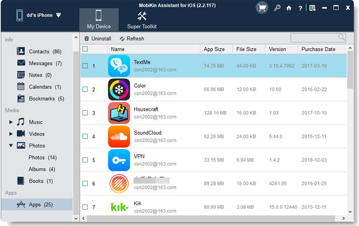 Cómo eliminar documentos y datos en iPhone desinstalando aplicaciones