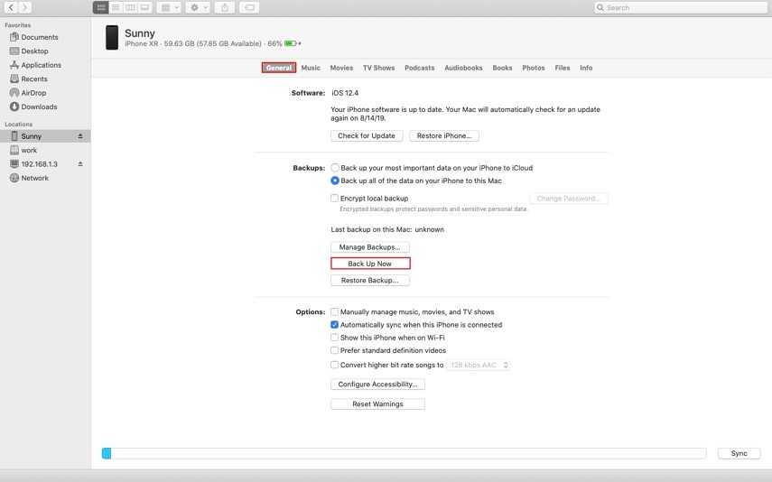 Confiar en iPhone en Mac