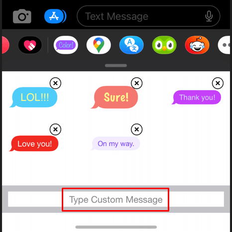 Cambiar el color de burbuja de iMessage en iPhone
