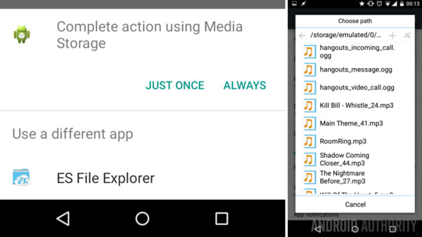Cómo encontrar almacenamiento interno en Android con ES File Explorer