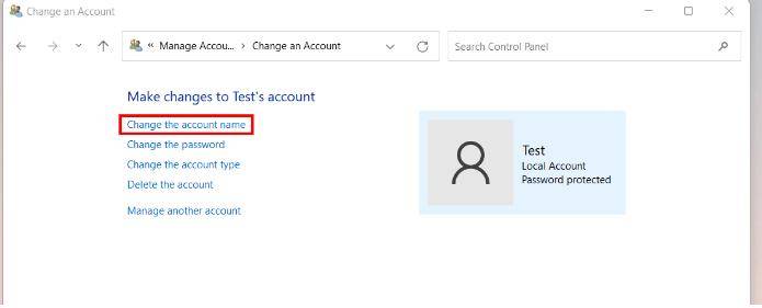 Windows 10 nueva contraseña de usuario