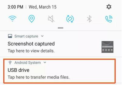 Cómo conectar la pestaña Samsung Galaxy a la PC y copiar archivos a través de la unidad flash