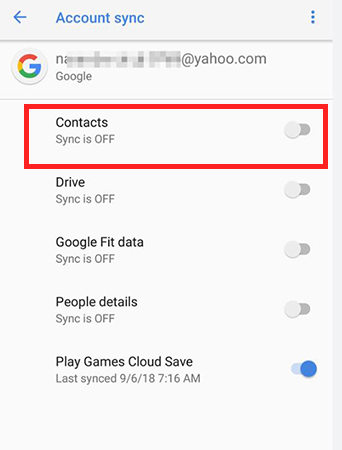 Cómo restaurar los contactos en Huawei a través de Sync