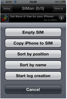 Cómo exportar contactos de iPhone a SIM por jailbreak