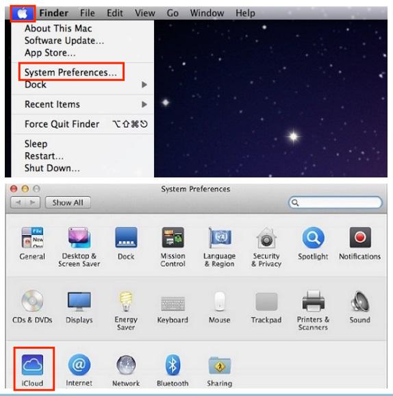 crear una nueva cuenta de iCloud en Mac