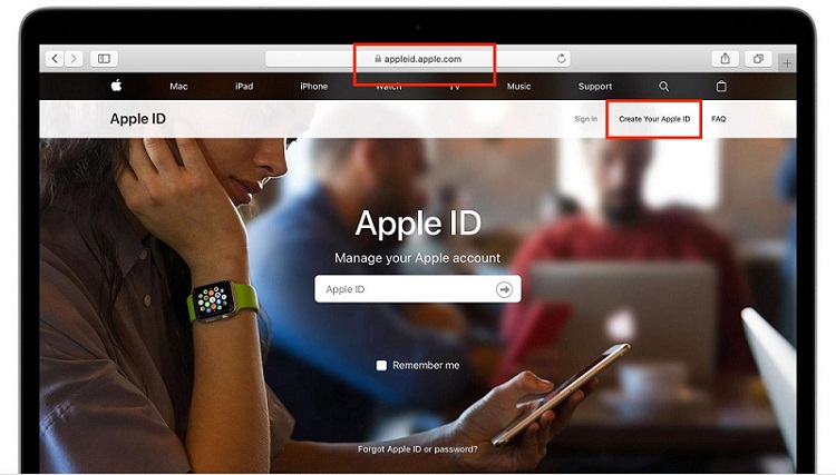 Cree una nueva cuenta iCloud en otros dispositivos iOS