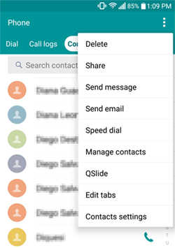 Eliminar los contactos de Android antes de agregarlos nuevamente
