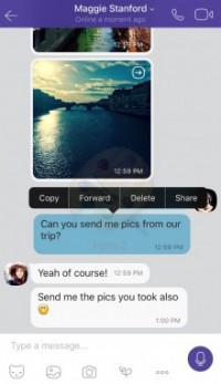 Borrar mensajes de Viber en iPhone