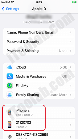 Desbloquee Apple ID con otro dispositivo Apple de confianza