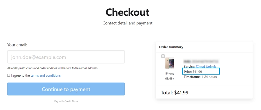 Precio de doctorunlock.net