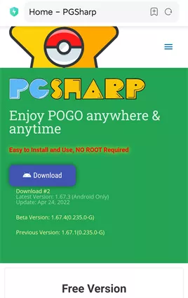 Descargar pgsharp