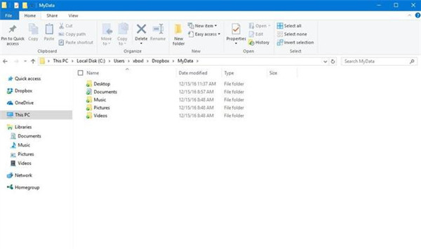 Transferir música desde iPod a la computadora Windows 10 usando Dropbox