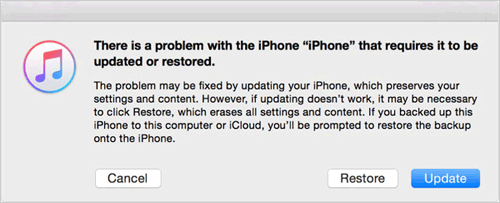poner iPhone en modo de recuperación