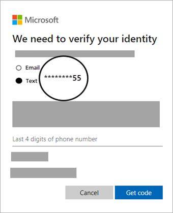 Olvidé la contraseña de la cuenta de Microsoft