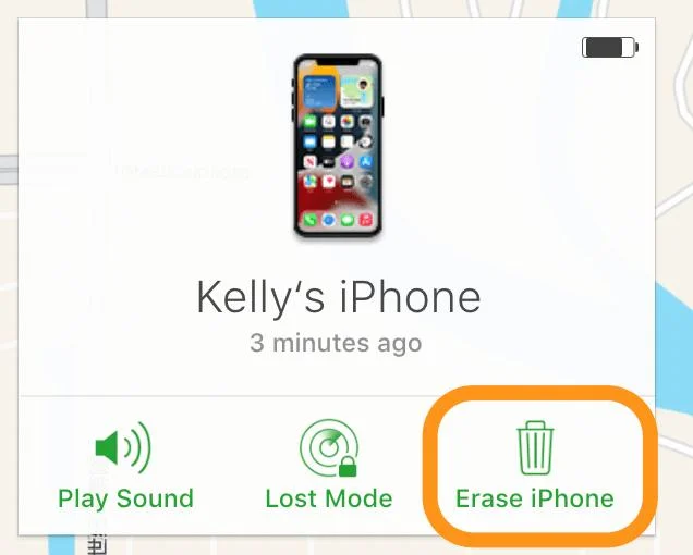 Restablecer iPhone sin contraseña de Apple ID o computadora