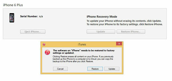Arreglar el iPhone de ladrillo manualmente