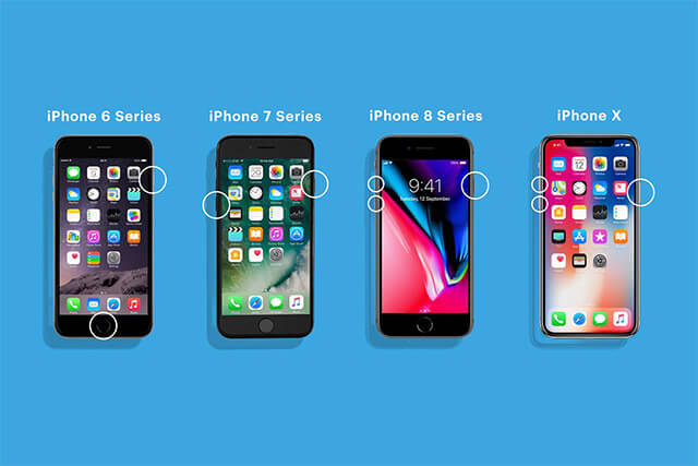 Force reiniciar todos los modelos de iPhone