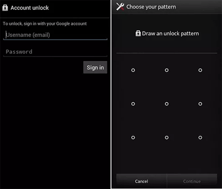 Desbloquee a Android con Olvided Pin Promt mientras está bloqueado de él