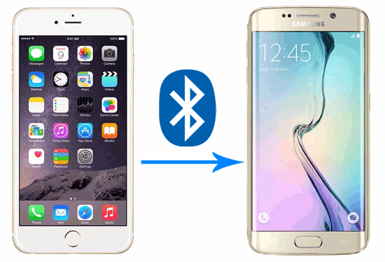 Cómo transferir datos de iPhone a Android a través de Bluetooth