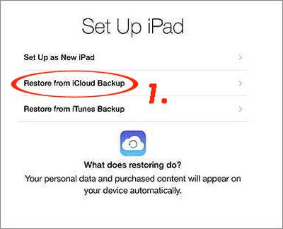 Cómo transferir iPad a iPad