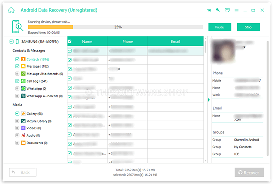 Cómo usar la recuperación de datos de Android de Apeaksoft