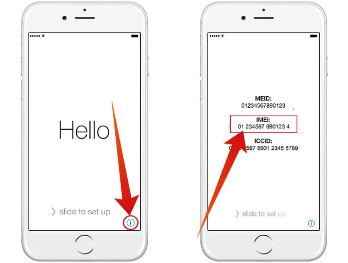 Obtenga el número IMEI del dispositivo