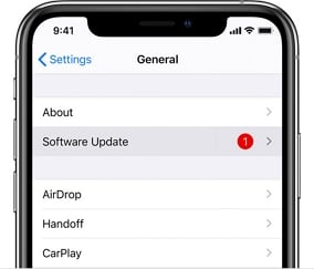 iPhone atascado en ningún servicio