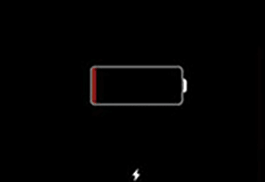 Ipad showing battery with red line.png