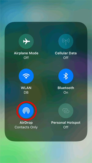 habilitar airdrop y configúrelo