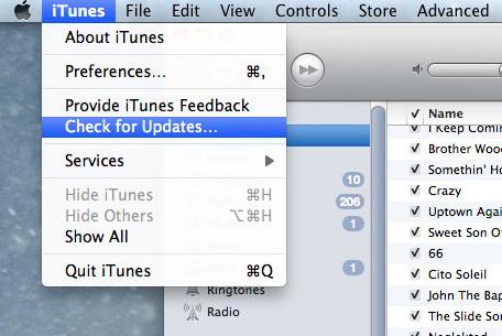 Actualice iTunes para arreglar iTunes que no se muestran en iPhone