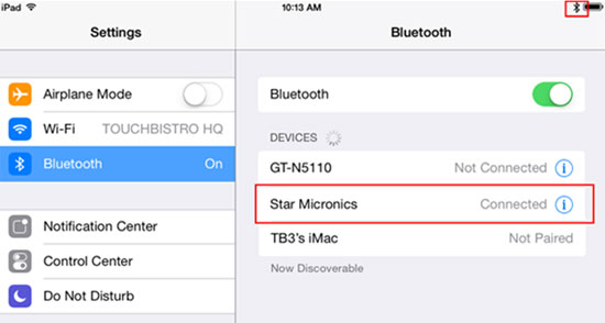 Cómo vincular iPhone a iPad por Bluetooth