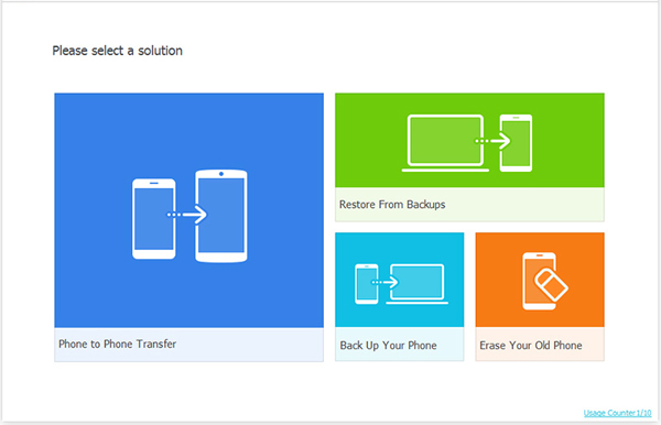 Transferir contactos de BlackBerry a iPhone
