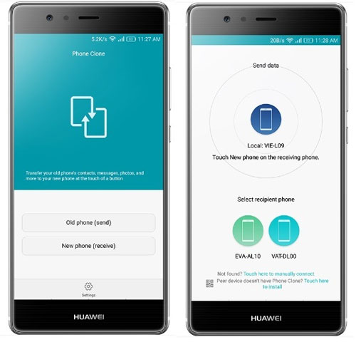 Cómo usar el clon del teléfono