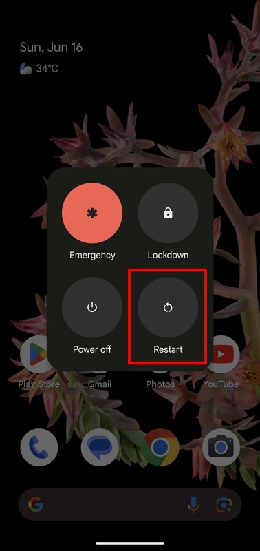 Pixel 7 overheating restart.jpg