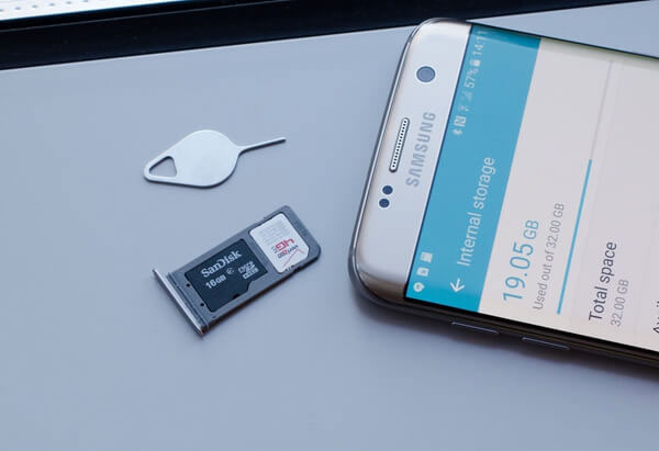Eliminar la tarjeta SD del teléfono Android