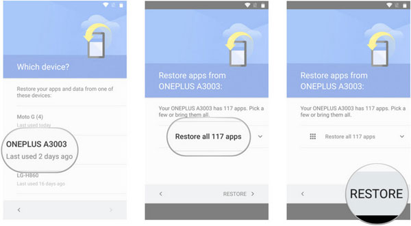 recuperar contactos eliminados en WhatsApp de Android a través de Google Drive