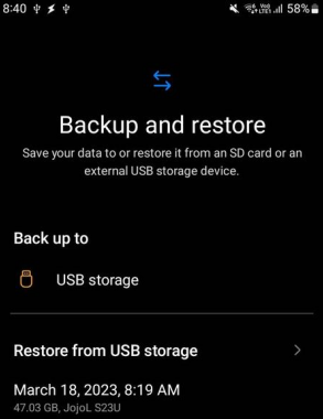 Cómo restaurar la carpeta segura en Samsung