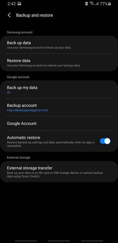 Herramienta de recuperación de datos de Samsung rota