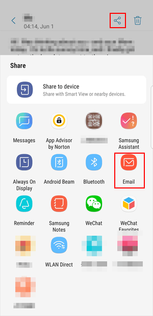 Cómo transferir mensajes de Android a Mac por correo electrónico