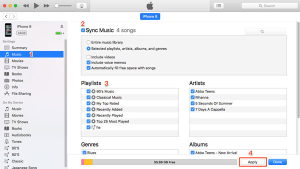 Cómo transferir música de PC a iPhone con iTunes