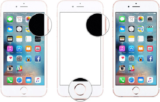 Tome una captura de pantalla en iPhone