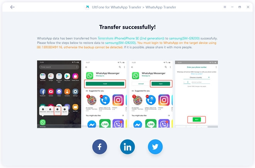Transferir Android completado