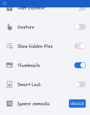 Recuperar fotos eliminadas de un reino seguro privado a través de ES File Explorer